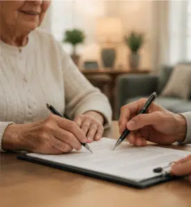 Assisted living notary signing Assisted living notary signing
